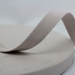 Wholesale high resilience Material Thickened Double Bag Luggage Backpack Tape Twill elastic band