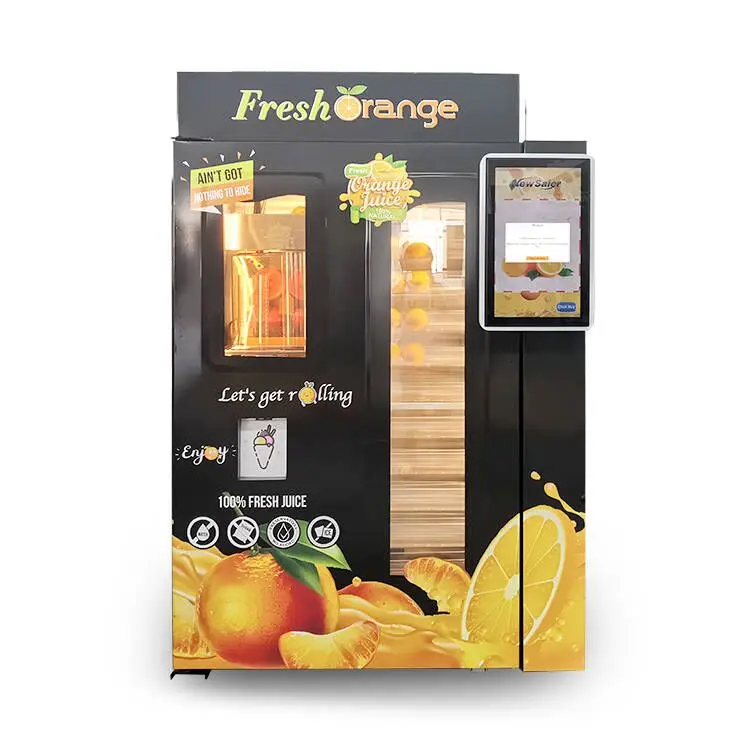 2022 hot selling orange juice vending machine cooling juice