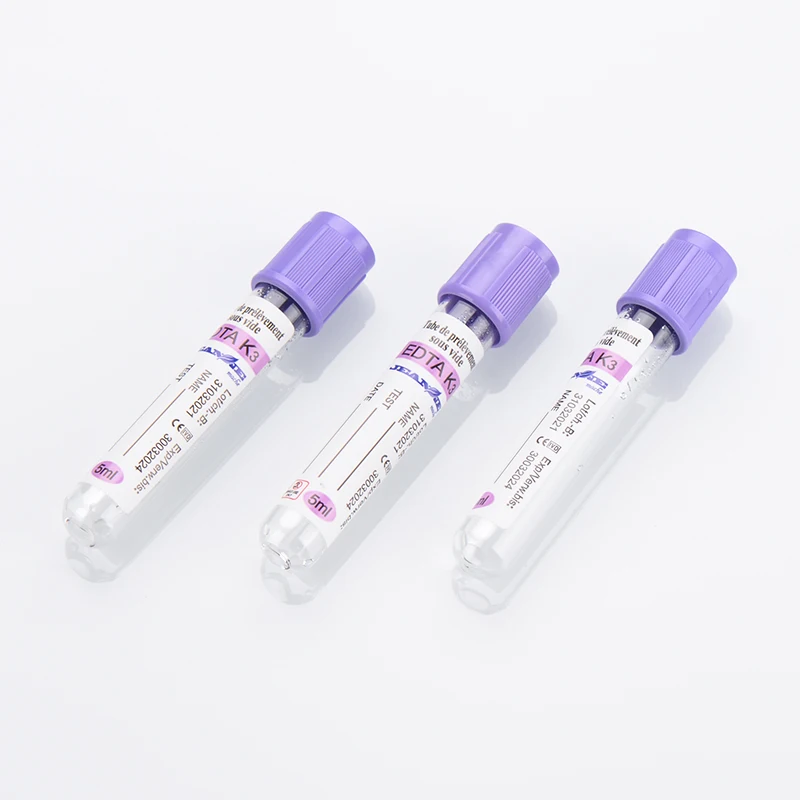Medical supplies single use Vacuum and non-vacuum blood collection test tube