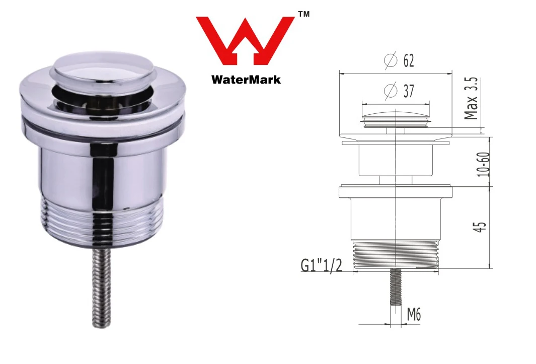 ND532 brass   pop up sink drain strainer bathroom wash basin drain pipe waste drainage wash basin drain pipe