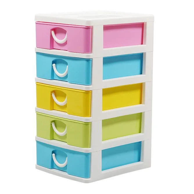 5 layers Multifunction Household Makeup Jewelry Organizer Box Plastic Storage Drawers