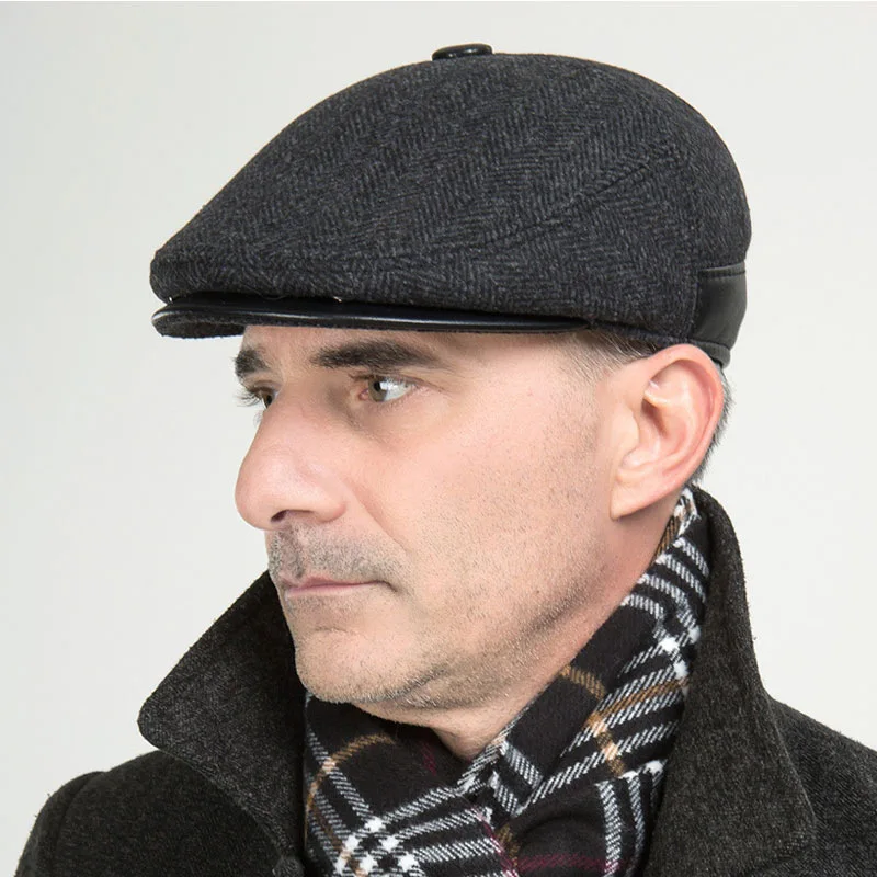 Man High Quality British Ivy Hats