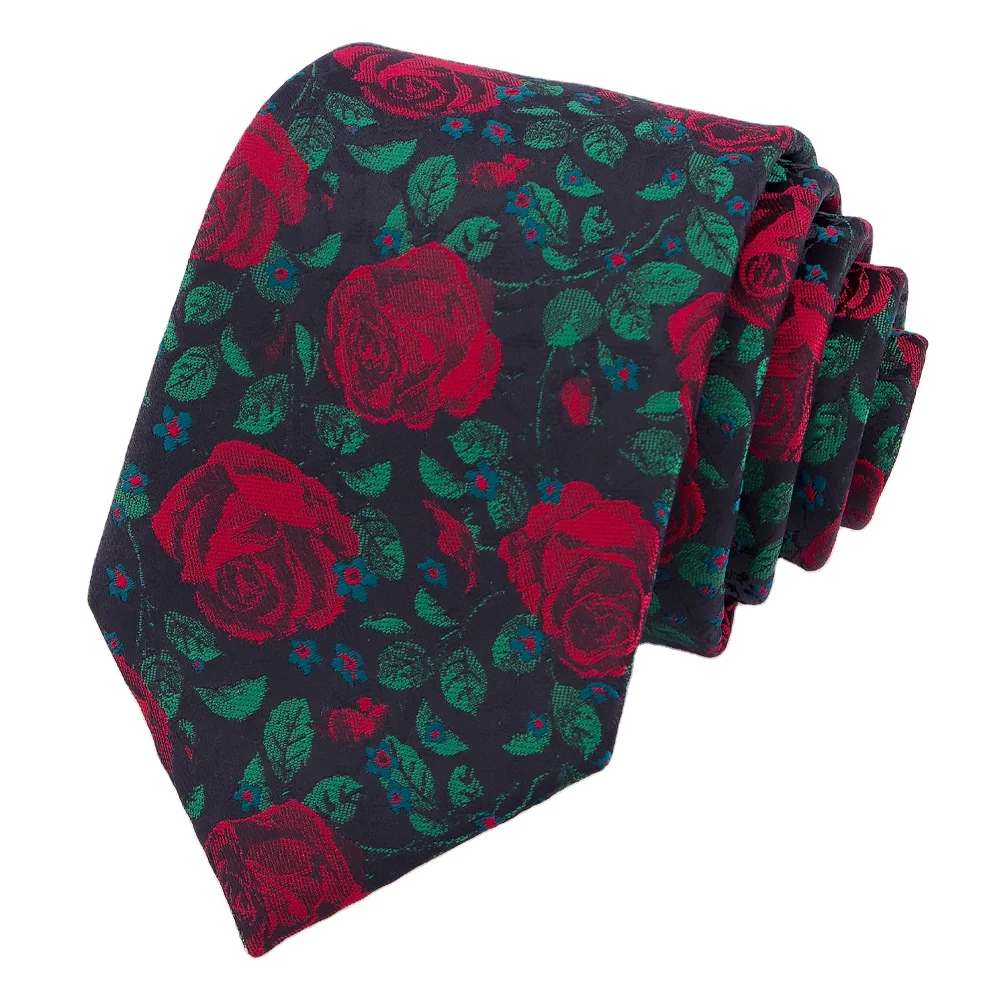Manxiang Tailored Bespoke Handmade Jacquard Woven 100% Pure Italian Silk Ties for Men Latest Designs