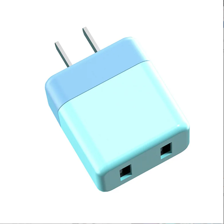 Wholesale 5v2a travel charger ce certified USB charging plug universal dual port adapter for iphone 12 pro charging