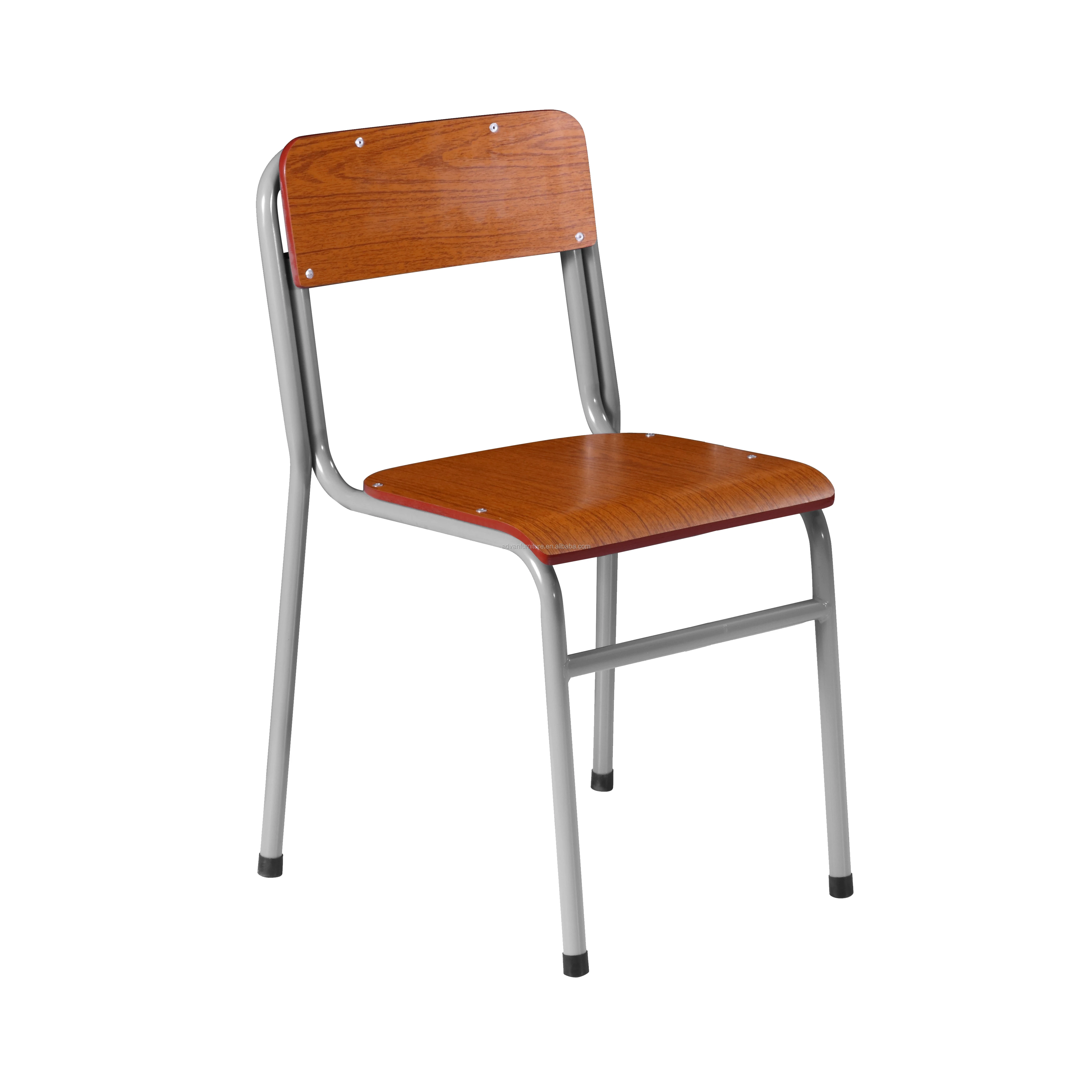 High Quality School Furniture Customized Single Student Wooden Desk And Chair  For Primary School Furniture