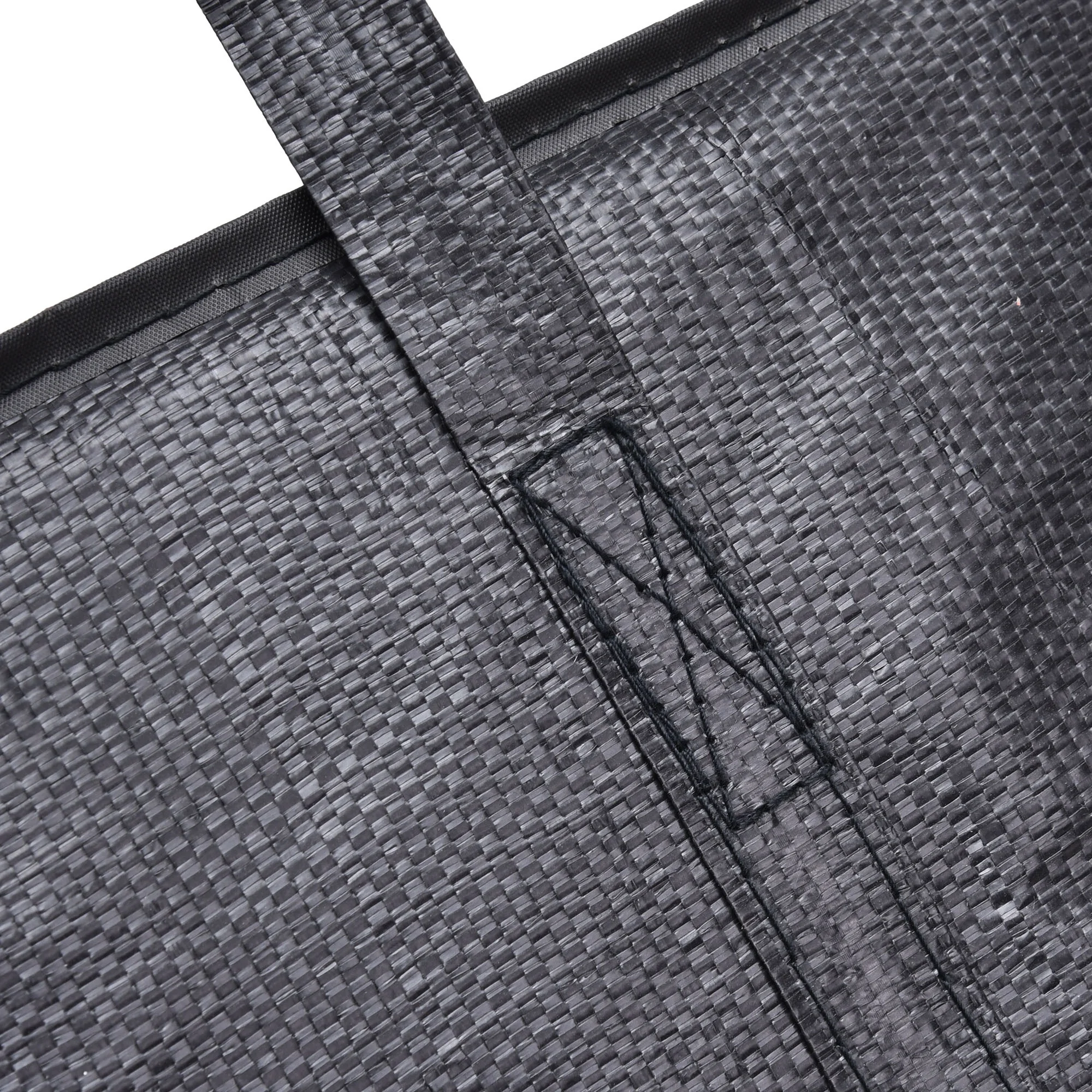 Black Lock Large Zip Packaging Plastic Bag For Heavy