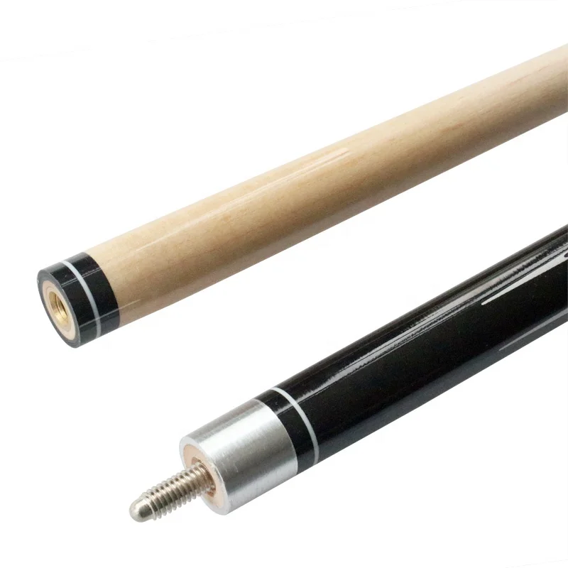 57inch White Wood Billiard Pool Cue Sticks in Green Watersticker