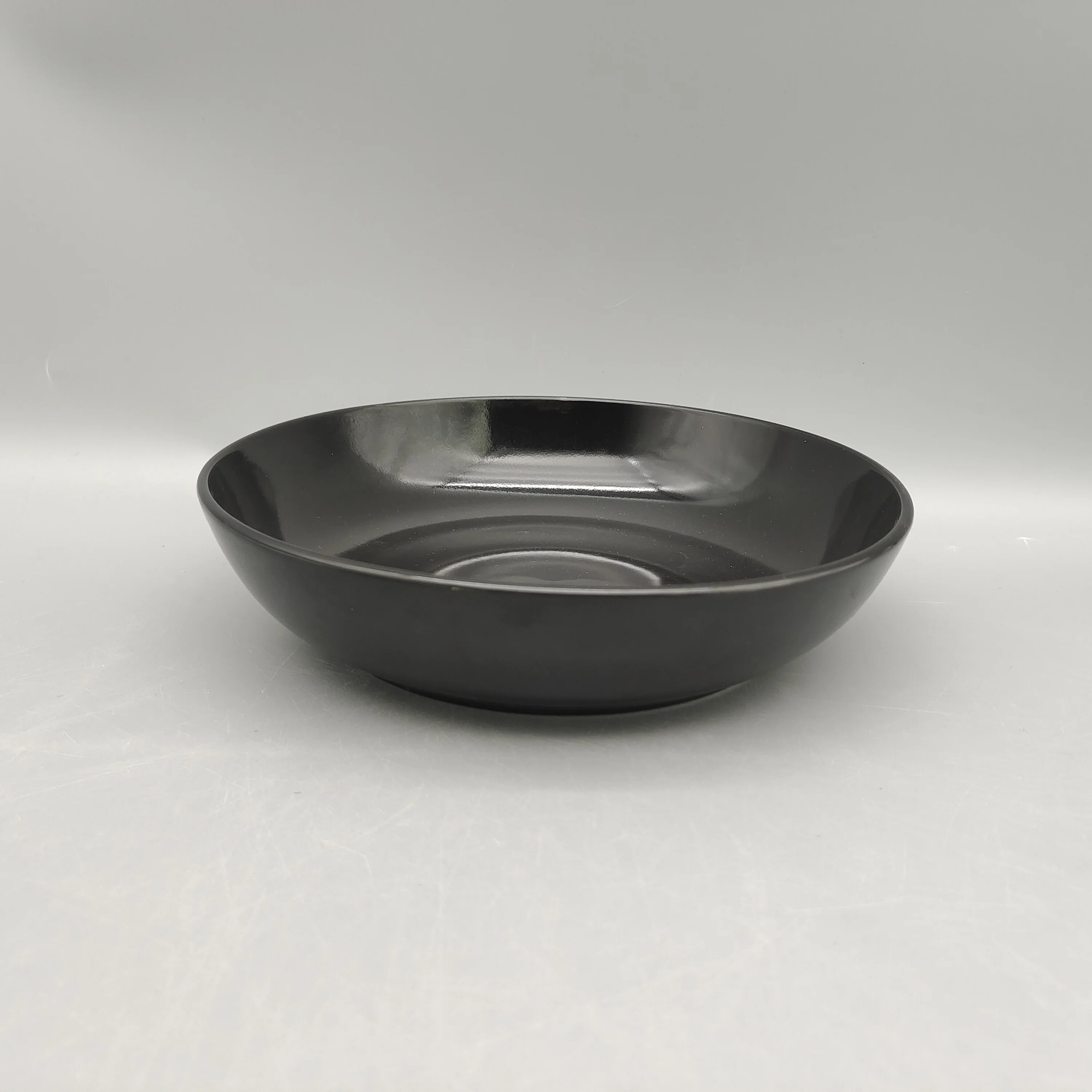 Factory hot selling ceramic dish plate with leopard print decal porcelain ceramic plate