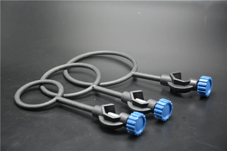 Оптовая продажа от производителя, тонкообработанное лабораторное оборудование, металлическое трехкольцевое среднее кольцо