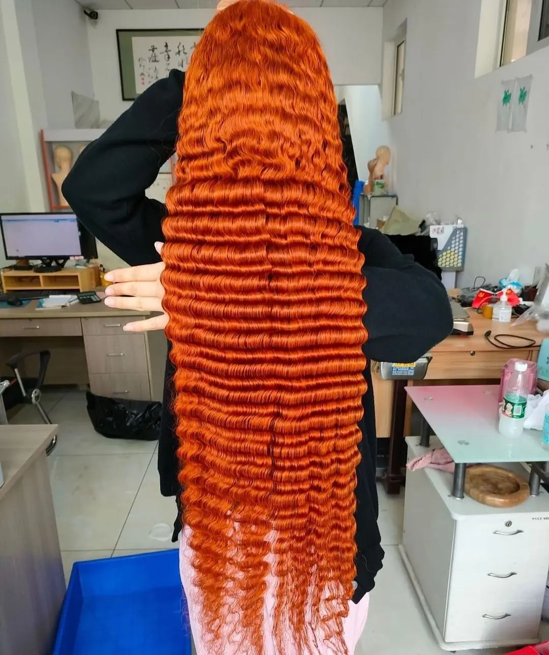 HD Transparent Full Lace Front Wig Virgin Raw Brazilian Human Hair Deep Curly Wigs for Black Women