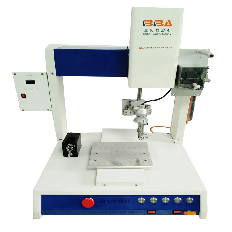 High Productivity Automatic wire cable soldering Machine LED bulb soldering robot battery soldering machine maquina de soldar