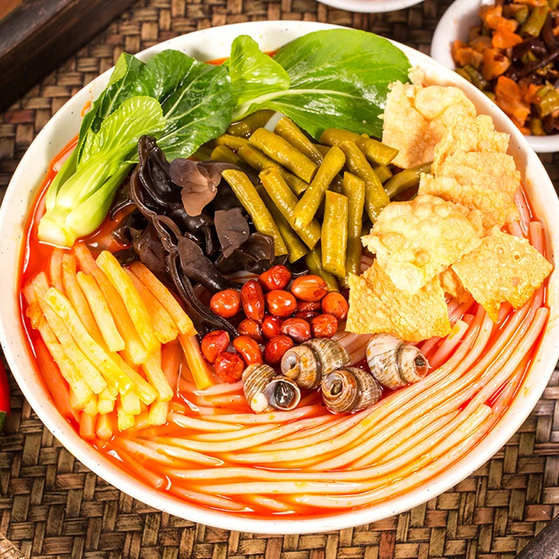  Конжак паста лапша китайский рынок Органическая рисовая чашка Liuzhou