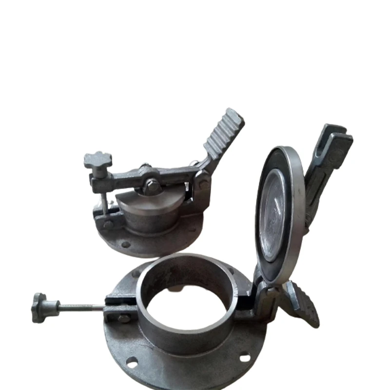 Foot Operated Gauge Hatches for Tank Truck