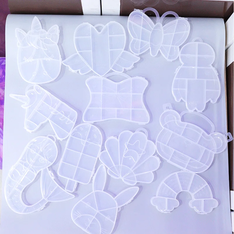 wholesale Storage Box Plastic Package Boxes Transparent Clear Empty Box Safe Material Plastic Storage Containers