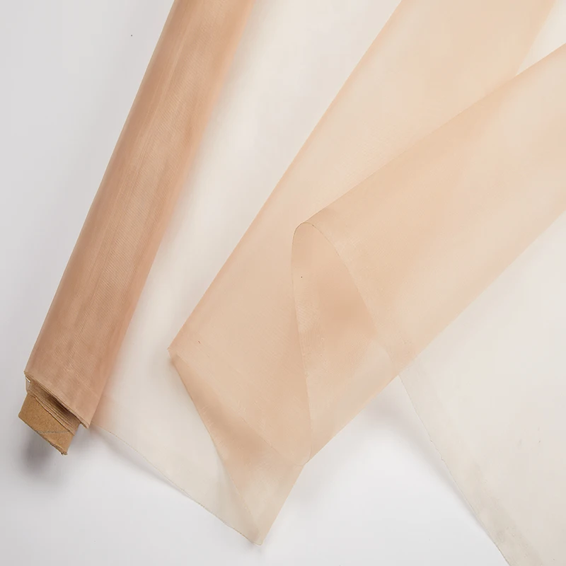 Polyester Nylon Monofilament Skin Color Soft/Hard Mesh