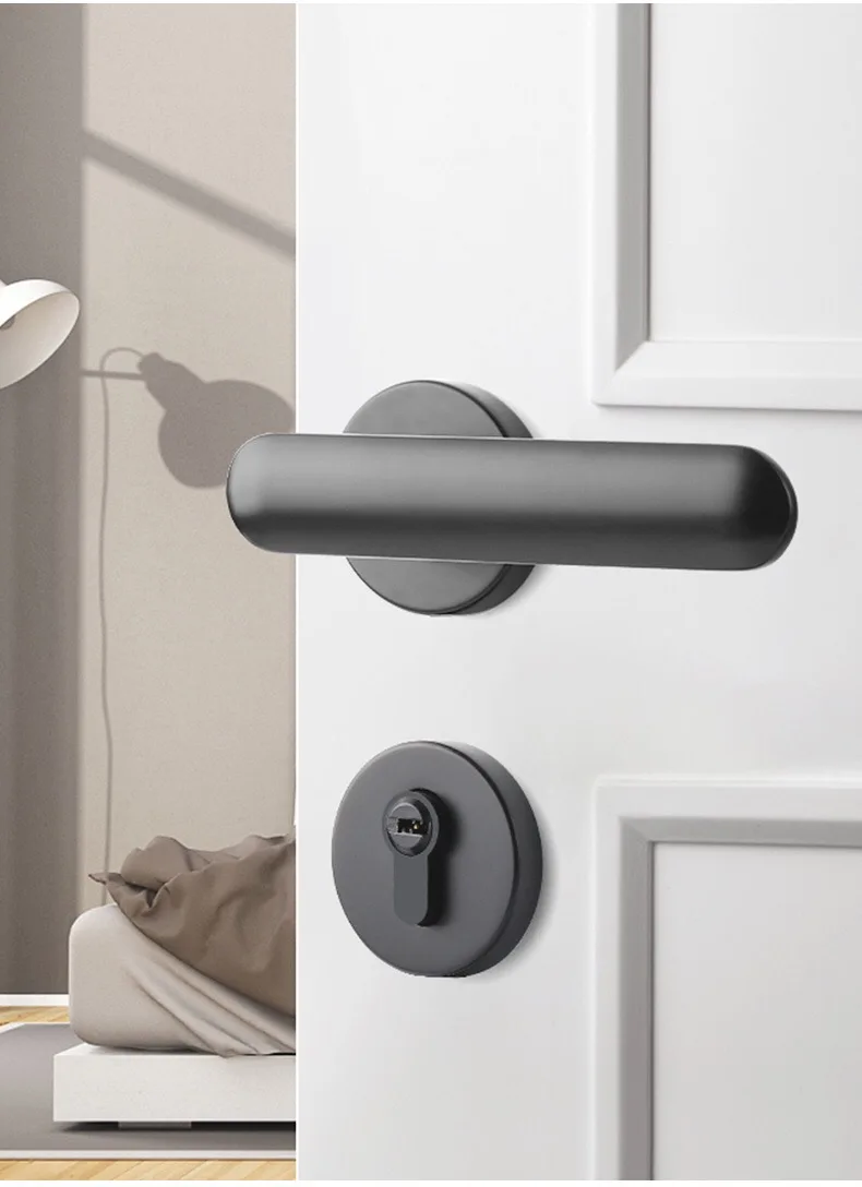 Customized Luxury Zinc Alloy Gold Supplier House Door Handles Furniture Fittings Interior Design