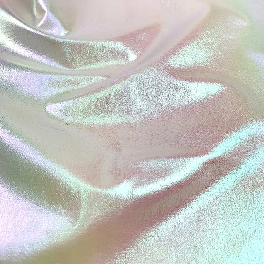 hot stamping foil 4 way stretch dull weft knit spandex nylon fabric for bikini