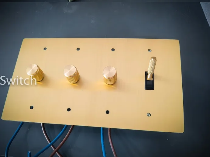 WK-2300I UL Listed built in Trailing Edge Rotary Dimmer for wall panel dimmer switch