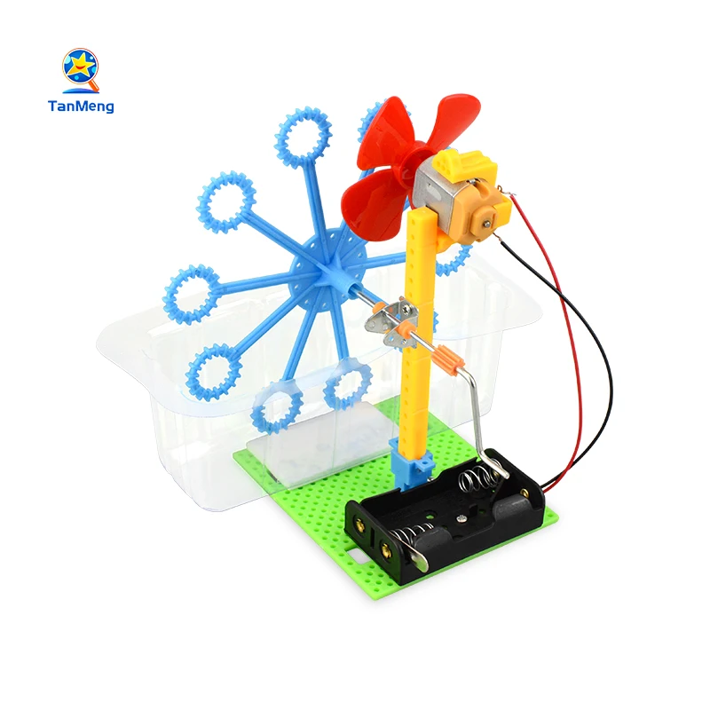 Homemade Hand Bubble Machine Stem Science Kit Funny Handmade Best Toys For Kids