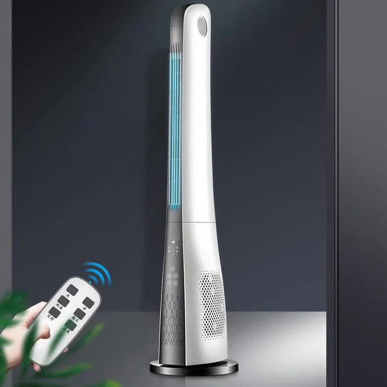 3 Speed & 3 model  high quality indoor using led display bladeless oscillating  electric tower fan with timer and remote control