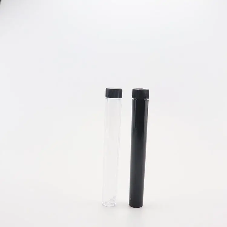 wholesale custom 85mm 105mm 116mm 130mm plastic pre roll tube cigar Tube with child Resistant