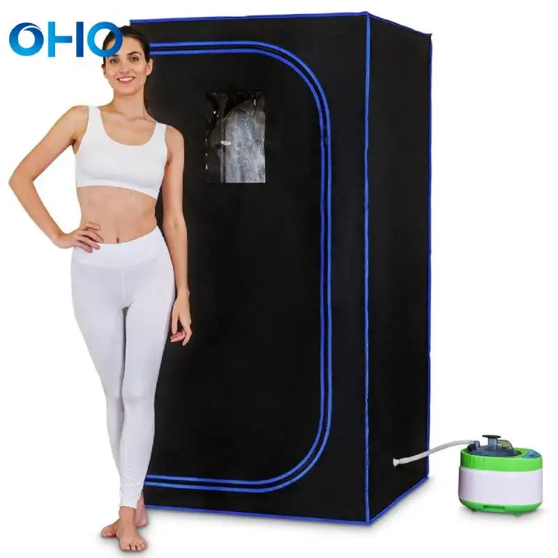 OHO Indoor sauna tent portable Full Body Far Infrared Steam Sauna Room