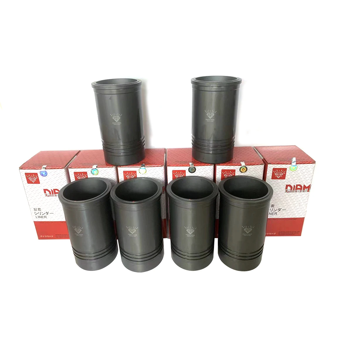 DIAMONDORIGINAL дистрибьютор оптом 6D125 6D125-6 гильза цилиндра 6150-21-2221 для экскаватора/грузовика детали двигателя