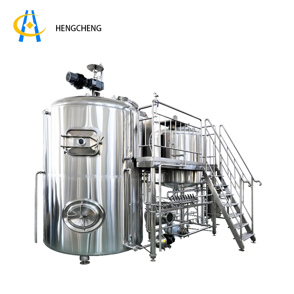 China Manufacturer Top  Quality Hengcheng 1000l beer processing brewing brewery equipment brewhouse  for brewing system