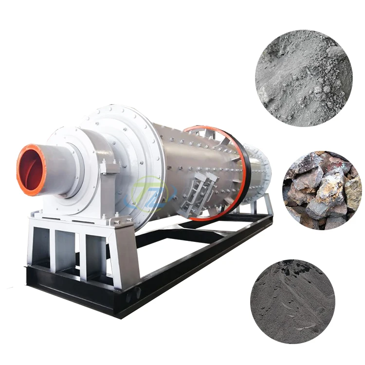 Energy Saving Small Capacity Lead Gold Zinc Aluminum Powder Ball Mill Grinding Machine With Diesel Engine Tianze