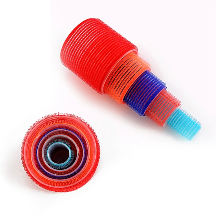 Custom Packaging Fashion Hair Roller Plastic Hair Accessories Tools Hairdressing Curlers Hair Curlers Rollers