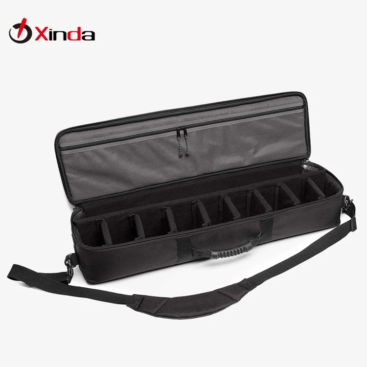 Прочная пенопластовая подкладка для удочки чехол переноски сумка рыболовного снаряжения с съемными Разделителями