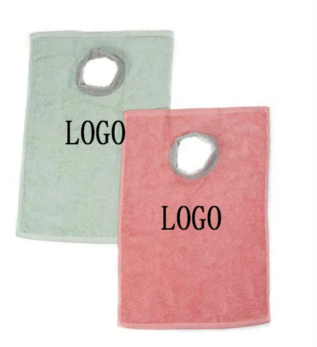Manufacturer Large Dental Saliva Pocket Washable Reusable Portable Adult Bib For Eating