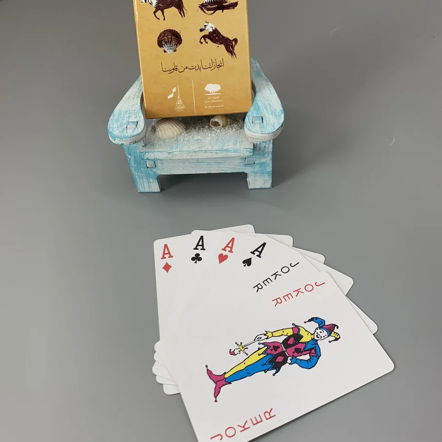 Custom Factory OEM Plastic PVC Poker Card Playing Texture Card Game Paper Playing Poker Cards