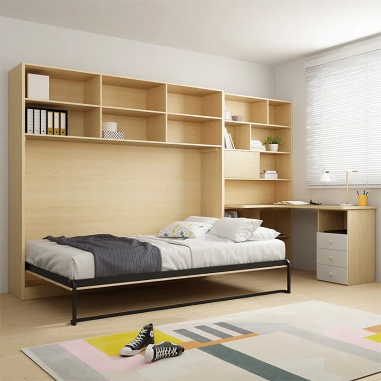 Wall Furniture Murphy Wall Bed Desk Hotel Room Beds