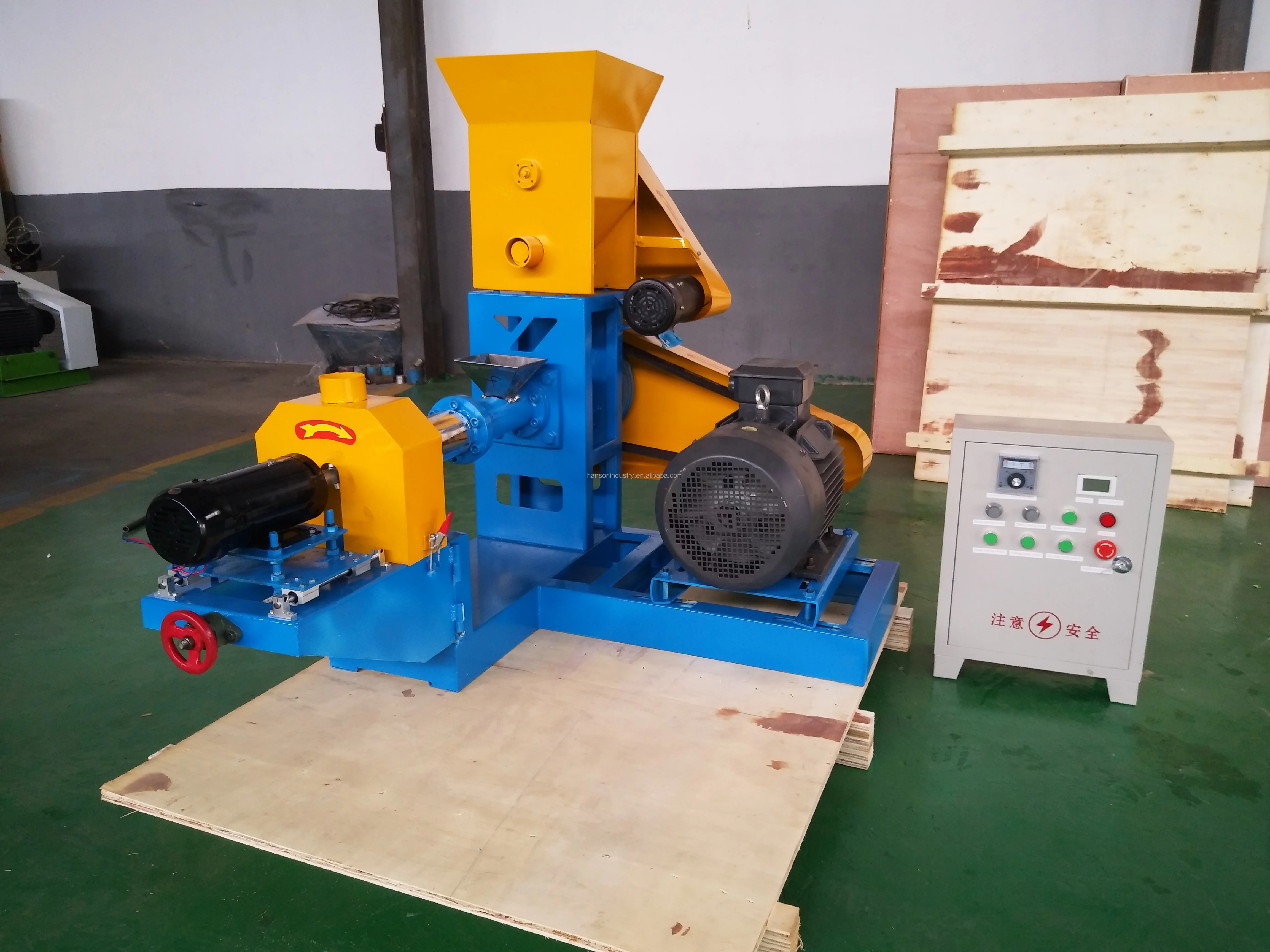 Stainless Steel Dog Floating Fish Chicken Animal Feed Pellet Making Machine Price Floating Fish Pet Food Feed Machinery