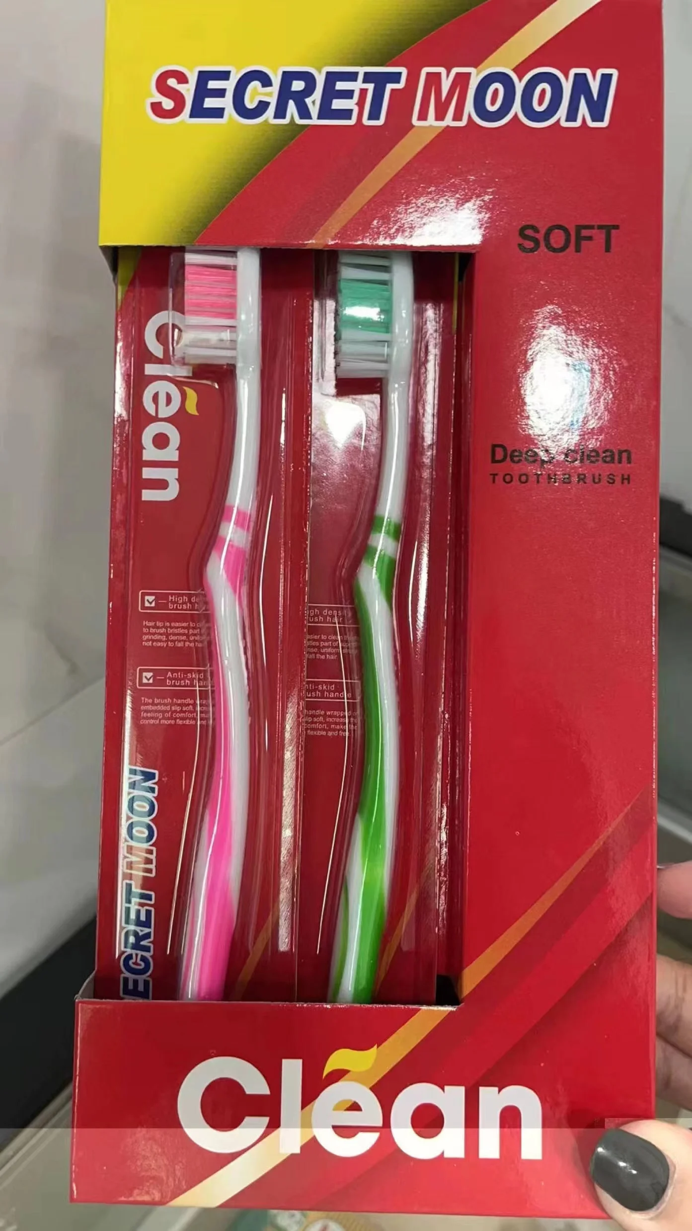 Factory Direct Best Quality Logo Printed Cheapest Adult Toothbrush