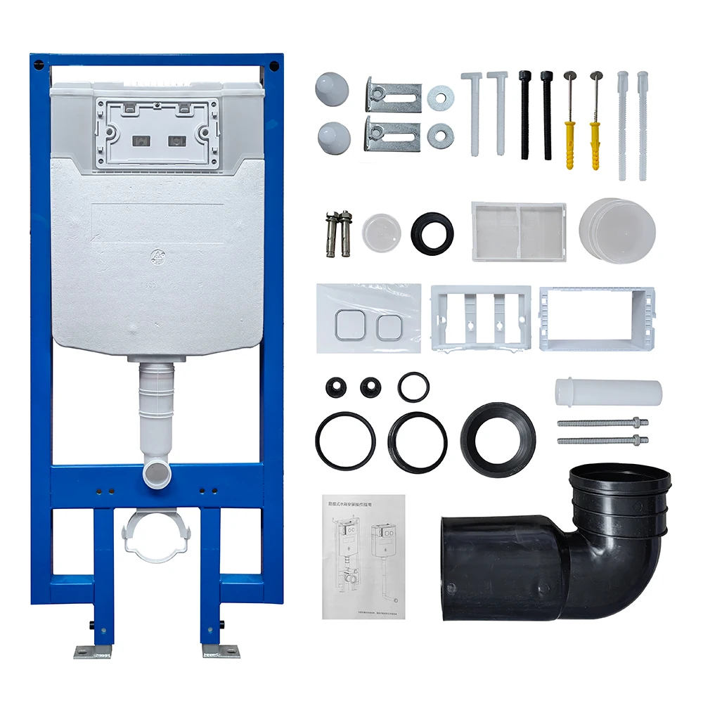 Simplify your Renovation Quick and Silent Concealed Flush Tank for Efficient Installation