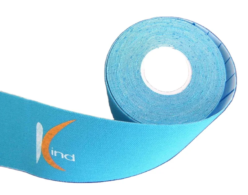 Free Sample Custom Pre Cut Athletic 5cmX32m Kinesiology Tape face adhesive tape for sport