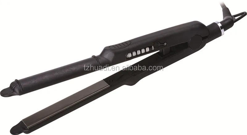 Salon infrared Electric fast Professional LCD Ionic titanium hair straightener