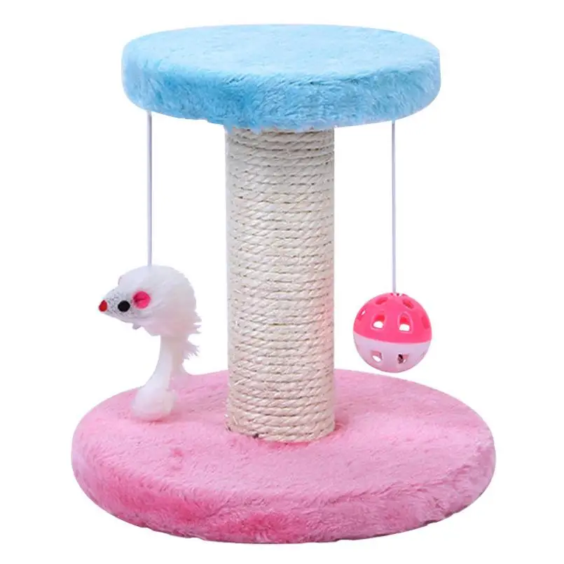 Stock Products Scratching posts with Bell and Rat Cat Tree Interactive Cat Toys