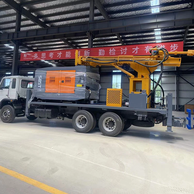 Made in China borehole water well pneumatic rock oil drilling rig machine 5000m 1500HP Skid-mounted truck mounted