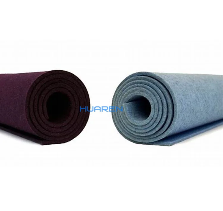 blend felt fabric wool polyester felt 50% wool 50% rayon blend felt roll