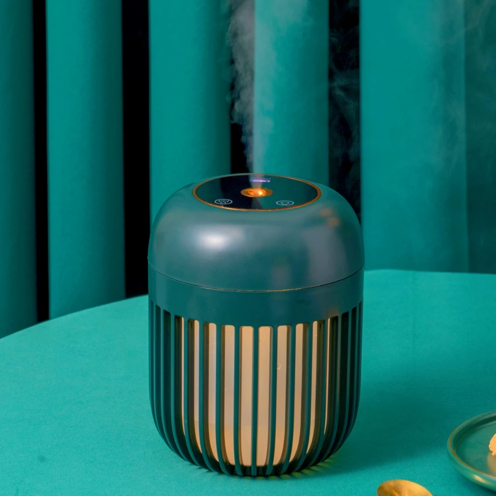 Portable Colorful Night Light Humidifier Battery Operated USB Powered Mini Atomization Humidifier