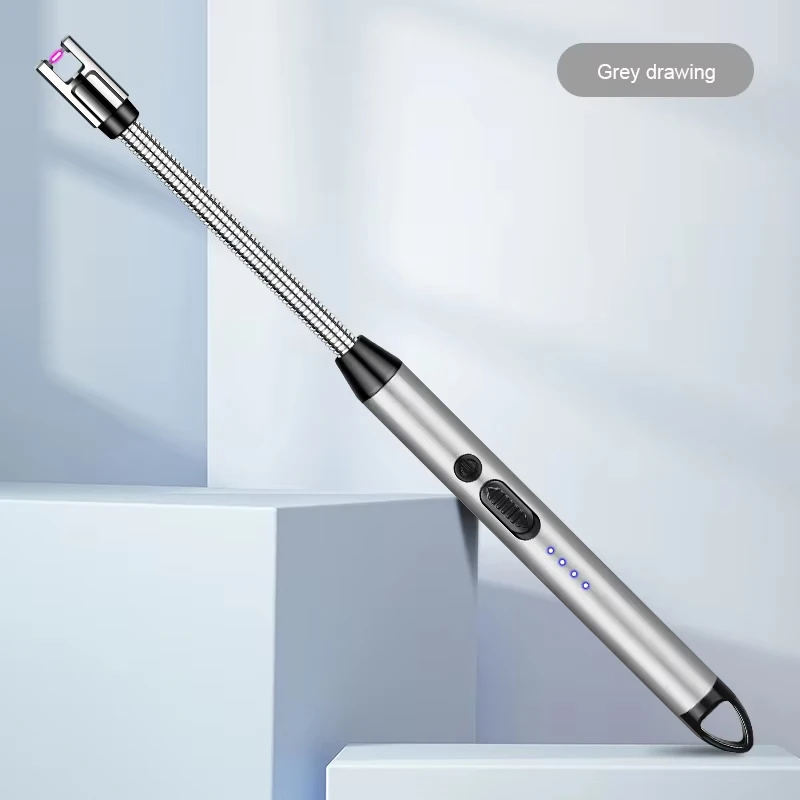 2024 Fren Company New  cheap Rechargeable Arc bbq stove Lighter with Safety Switch Flameless