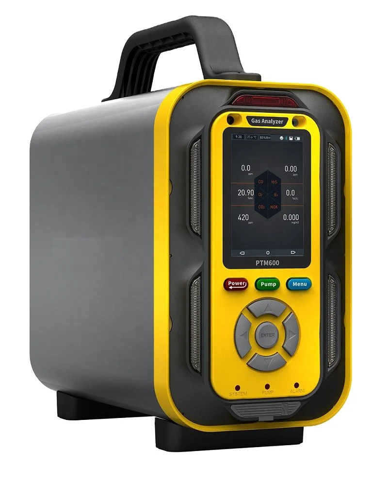 Zetron  PTM600 LEL/O2/H2S/ CO/SO2/NO/CO2 Portable Multi Gas Analyzer