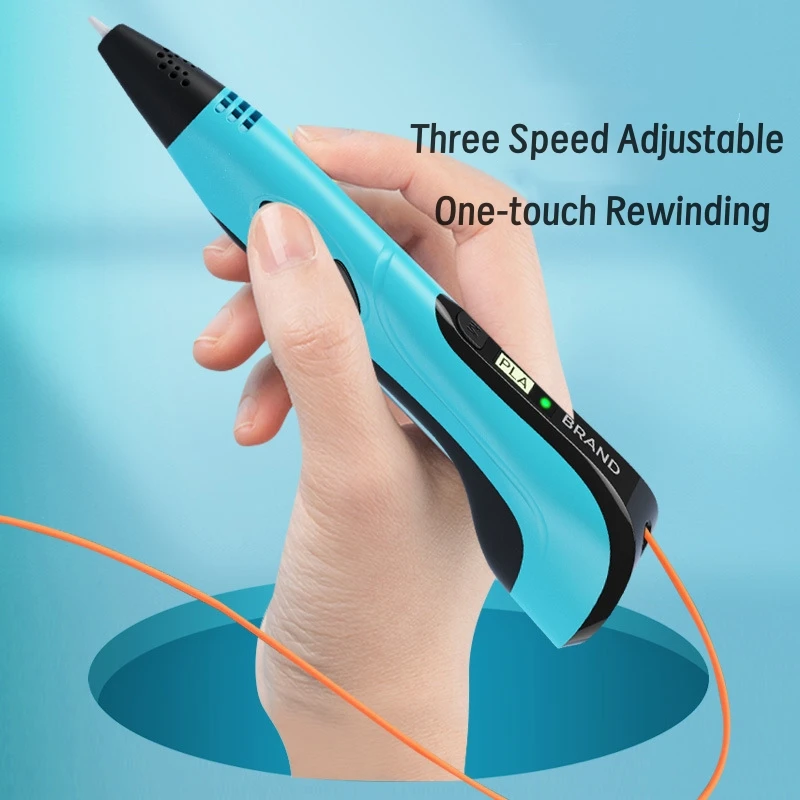 OEM 3D Pen LED Screen DIY PLA Filament Creative Toy Gift 3D Printing Pen For Kids Drawing 3D Printer Pen