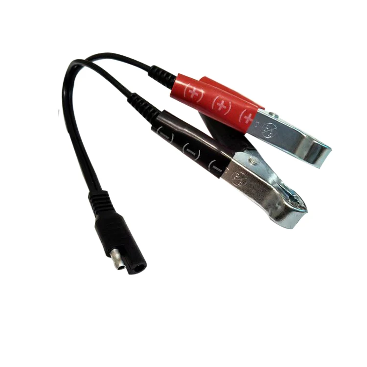 Spring Steel Wire Alligator Clips With Wire Small Battery Clamp Crocodile Clip Alligator cable