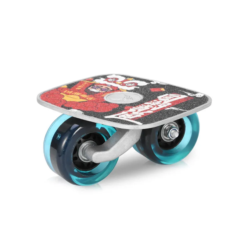 Hot Selling Corrosion Resistance Anti-skid Free-line Roller Skate Drift Skates Plate Four wheel Split Street Brushing Skateboard