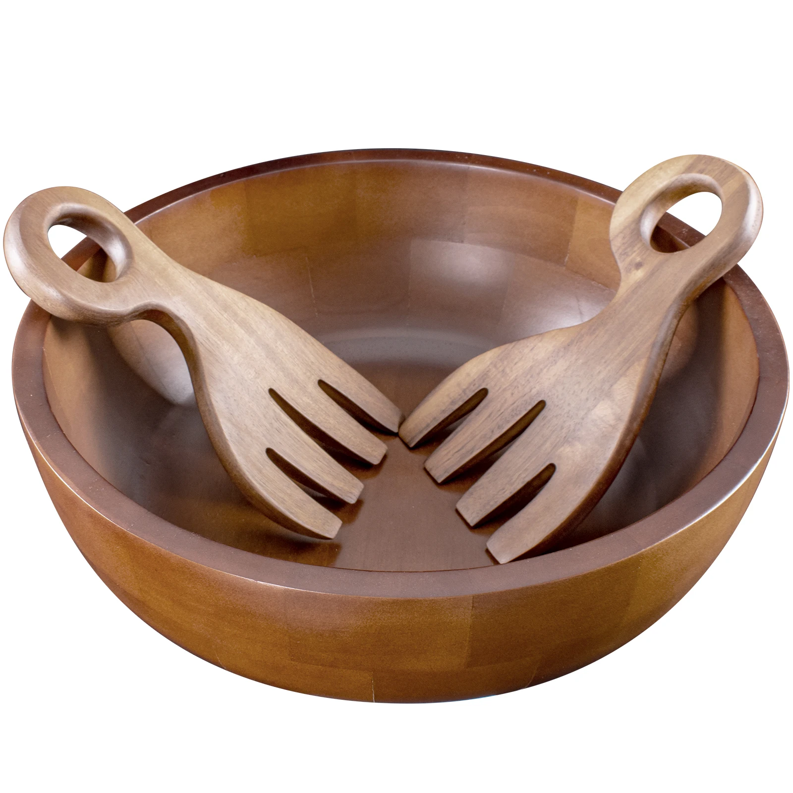 Wooden kitchenware bowl high demand products custom wholesale wood acacia salad bowls tableware