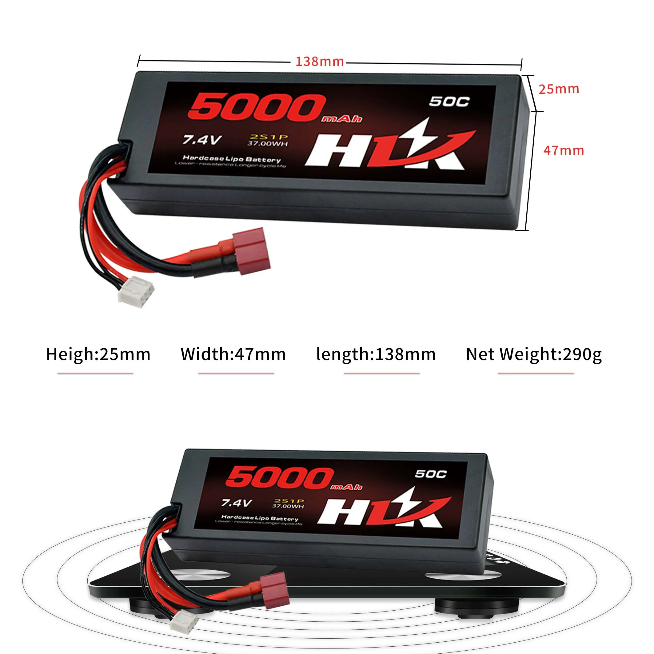 OEM 8000 мА/ч 5000 6000 1000 11 1 V 7 4 14 8 3S 4S 6S 2 50C батарейного блока Rc автомобиль Lipo батареи для Arrma Тайфун
